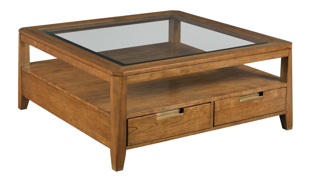Kincaid Furniture - Aspire Aspire Cherry Clarity Square Coffee Table - 430-911 view 1