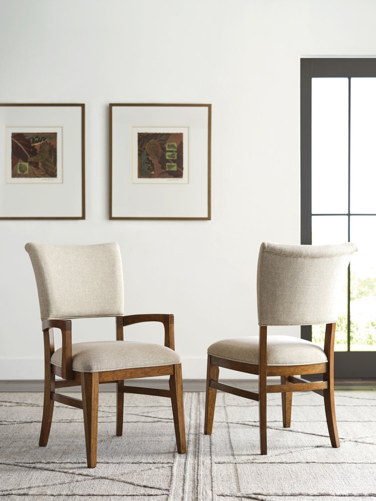 Kincaid Furniture - Aspire Aspire Cherry Contour Upholstered Armchair - Set of 2 - 430-637 view 4