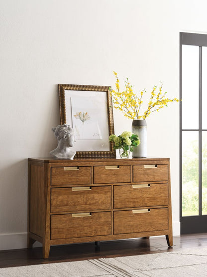 Kincaid Furniture - Aspire Aspire Cherry Scale Dresser With Aspire Landscape Mirror - 430-131040 view 2