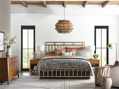 Kincaid Furniture - Aspire Champagne Aspire King Metal Bed - 430-1521P view 5