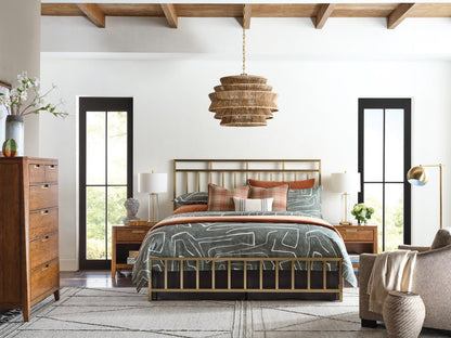 Kincaid Furniture - Aspire Champagne Aspire King Metal Bed - 430-1521P view 6