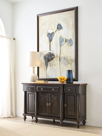 Kincaid Furniture - Bridgetown Bridgetown Black And Heritage Maple Harrison Credenza - 487-858B view 2