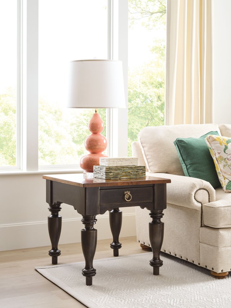 Kincaid Furniture - Bridgetown Bridgetown Black And Heritage Maple Kitridge End Table - 487-915B view 2