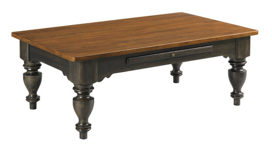 Kincaid Furniture - Bridgetown Bridgetown Black And Heritage Maple Kitridge Rectangular Coffee Table - 487-910B view 1