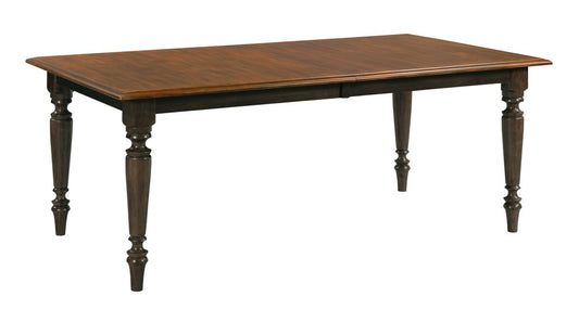 Kincaid Furniture - Bridgetown Bridgetown Black And Heritage Maple Nicholas Extendable Leg Dining Table - 487-744B view 1