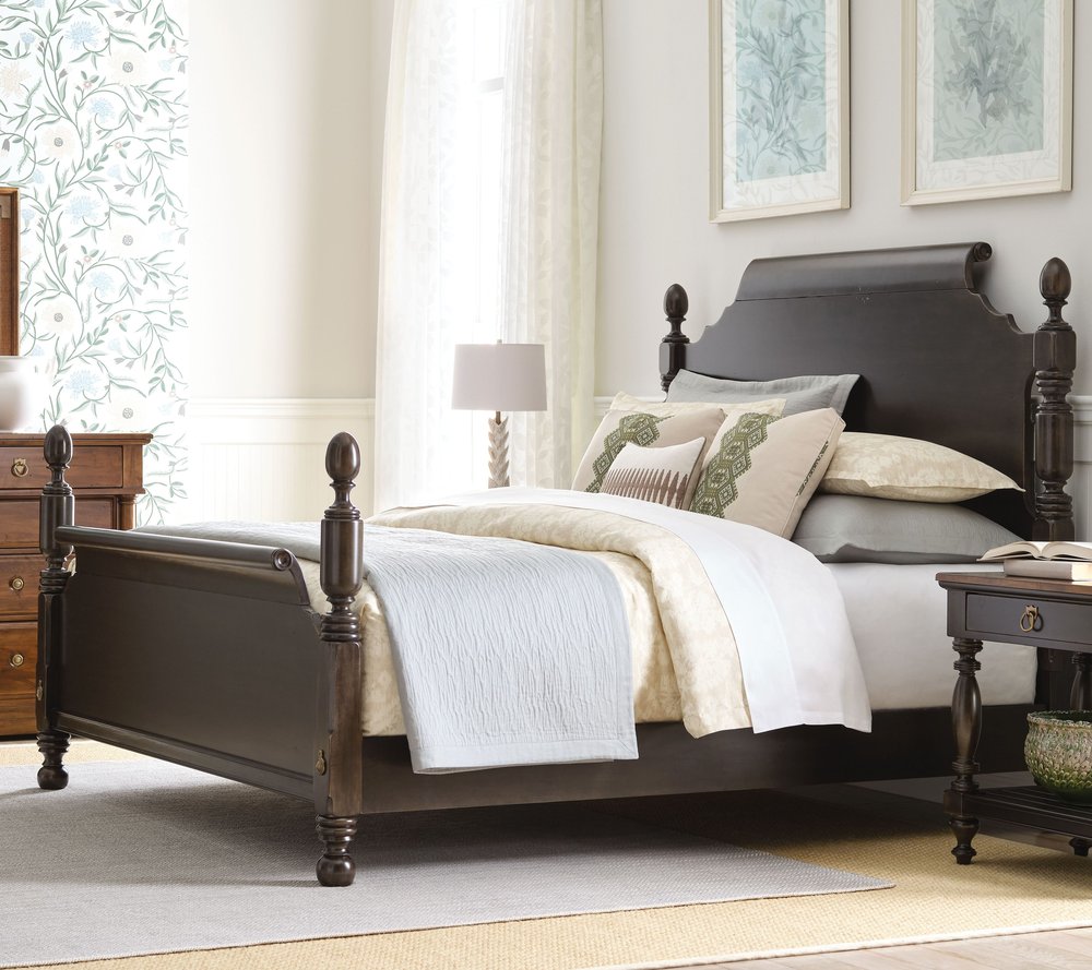 Kincaid Furniture - Bridgetown Bridgetown Black Brighton California King Poster Bed - 487-328BP view 2