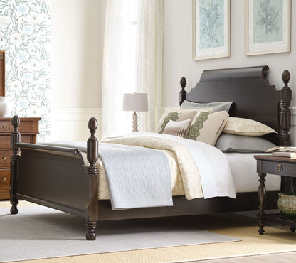Kincaid Furniture - Bridgetown Bridgetown Black Brighton King Poster Bed - 487-326BP view 2