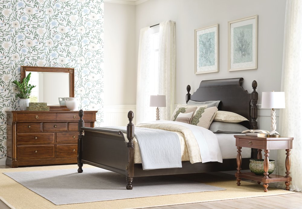 Kincaid Furniture - Bridgetown Bridgetown Black Brighton King Poster Bed - 487-326BP view 5