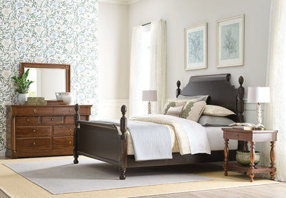 Kincaid Furniture - Bridgetown Bridgetown Black Brighton King Poster Bed - 487-326BP view 5