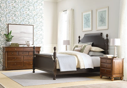 Kincaid Furniture - Bridgetown Bridgetown Black Brighton King Poster Bed - 487-326BP view 6