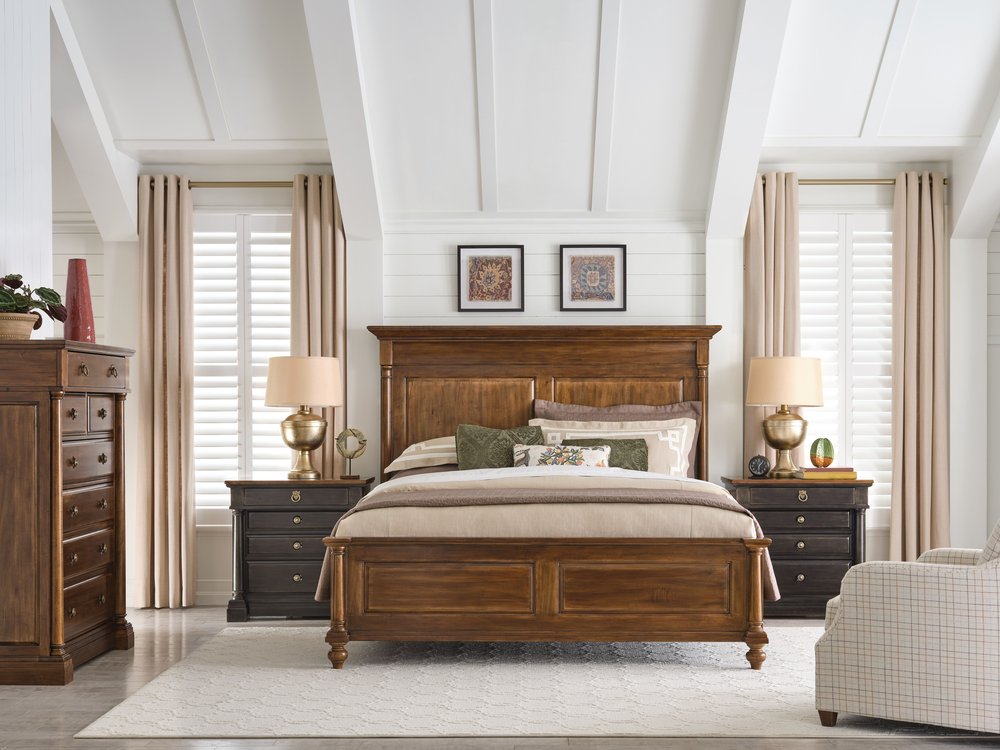 Kincaid Furniture - Bridgetown Heritage Maple Kensington King Panel Bed - 487-306P view 7