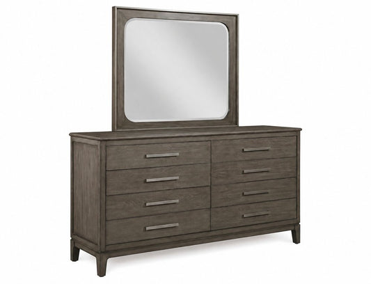 Kincaid Furniture - Cascade Sable Sellers Drawer Dresser With Landscape Mirror - 863-130040 view 1