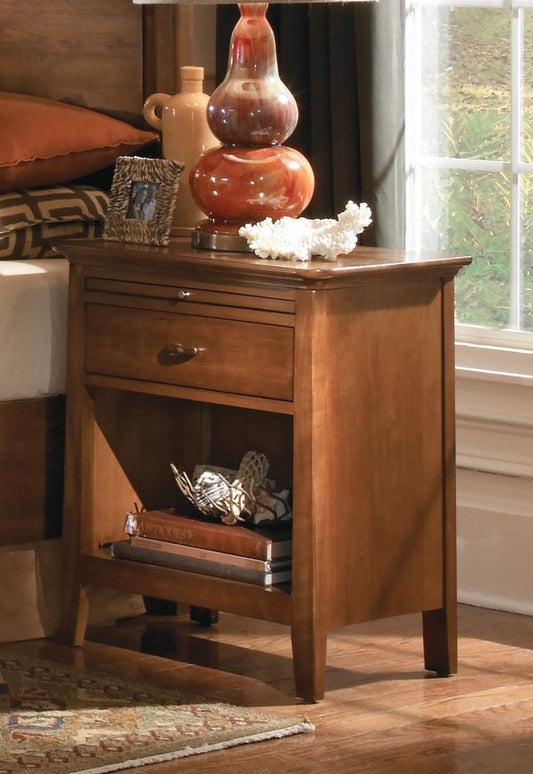 Kincaid Furniture - Cherry Park Natural Cherry Open Nightstand - 63-143V view 2