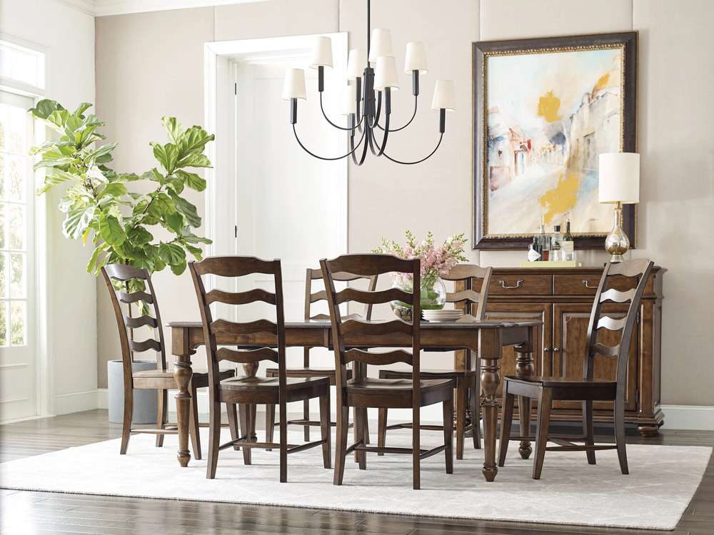 Kincaid Furniture - Commonwealth Corso Leg Table - 161-744 veiw 2