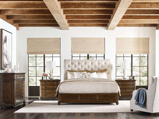 Kincaid Furniture - Commonwealth Herndon Queen Upholstered Bed - Complete - 161-313P veiw 2