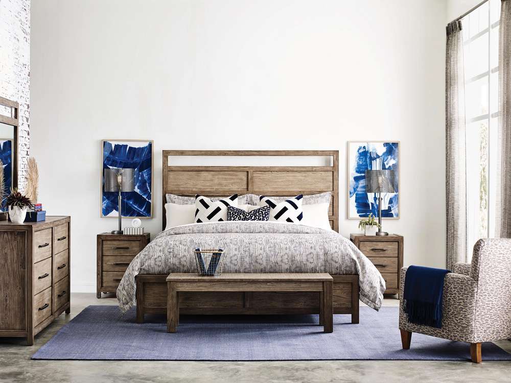 Kincaid Furniture - Debut Wyatt Panel Queen Bed - Complete - 160-304P_CLOSEOUT-KC veiw 2
