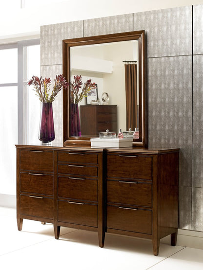 Kincaid Furniture - Elise Amaretto Bristow Dresser With Mirror - 77-160114 view 5