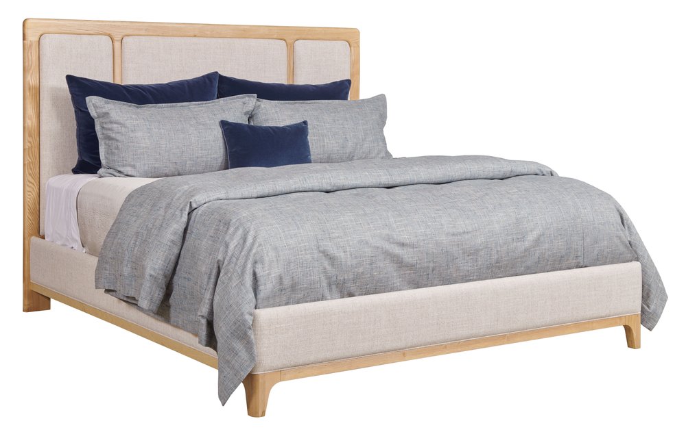 Kincaid Furniture - Essence Essence Ash Kendall California King Upholstered Bed - 489-318P view 1