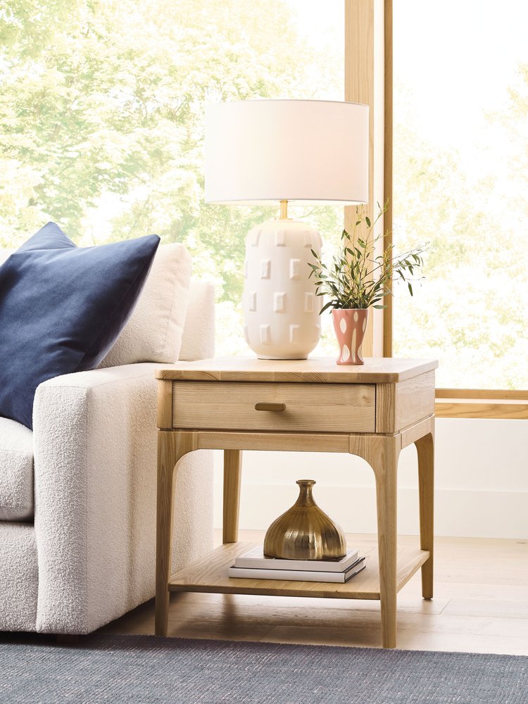 Kincaid Furniture - Essence Essence Ash Newport Drawer End Table - 489-915 view 2