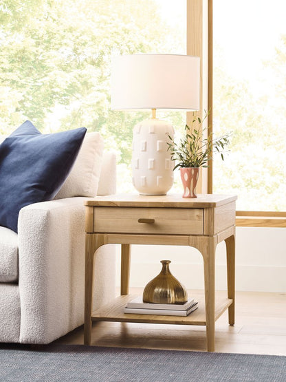 Kincaid Furniture - Essence Essence Ash Newport Drawer End Table - 489-915 view 2