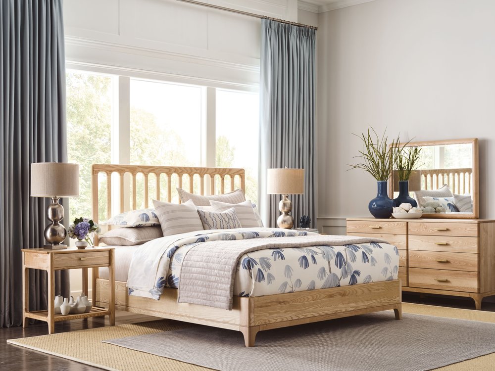 Kincaid Furniture - Essence Essence Ash Somerset King Panel Bed - 489-326P view 4
