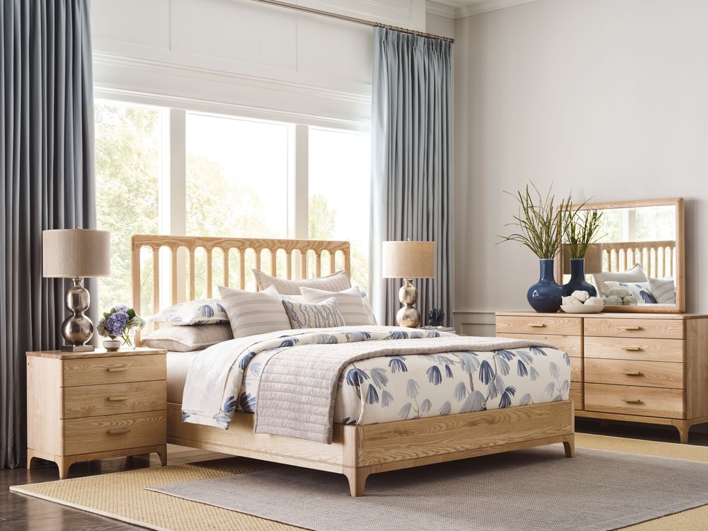 Kincaid Furniture - Essence Essence Ash Somerset Queen Panel Bed - 489-324P view 5