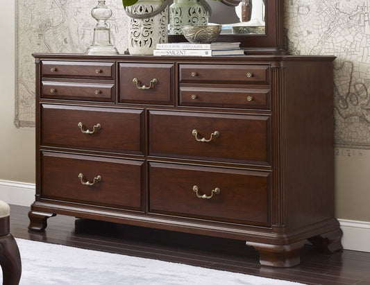 Kincaid Furniture - Hadleigh Classic Cherry Bureau With Landscape Mirror - 607-131020 view 2