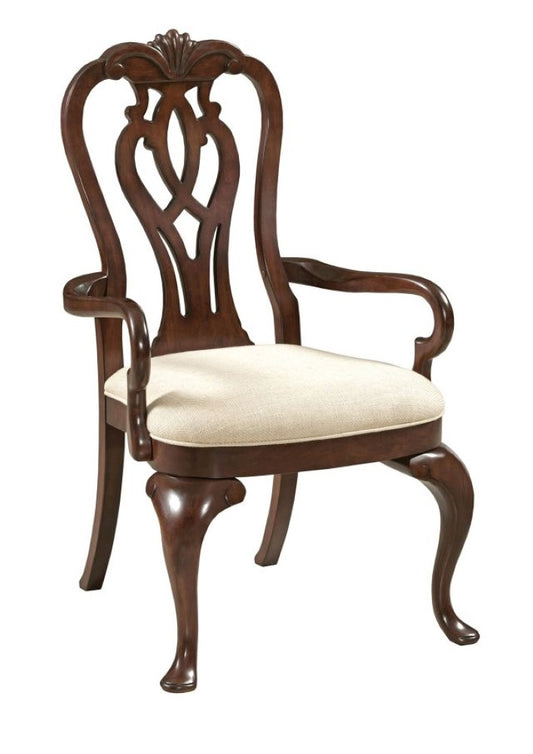 Kincaid Furniture - Hadleigh Queen Anne Arm Chair - 607-637 veiw 1