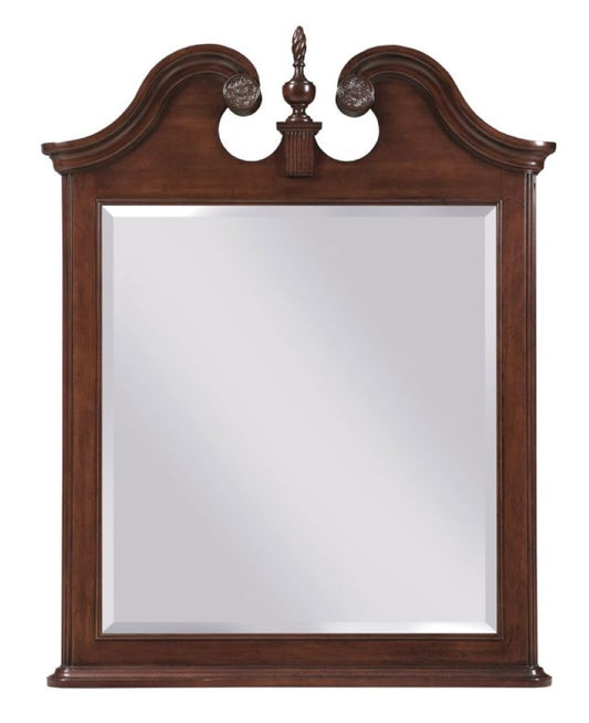 Kincaid Furniture - Hadleigh Vertical Pediment Mirror - 607-030 veiw 1