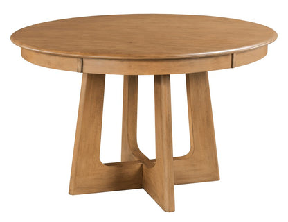 Kincaid Furniture - Kafe Cappuccino 54" Round Pedestal Dining Table - 317-708C view 1