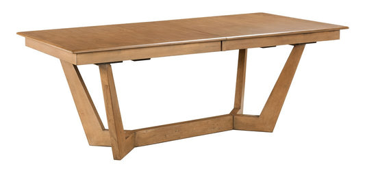 Kincaid Furniture - Kafe Cappuccino 80" Extendable Rectangular Trestle Dining Table - 317-747CP view 1