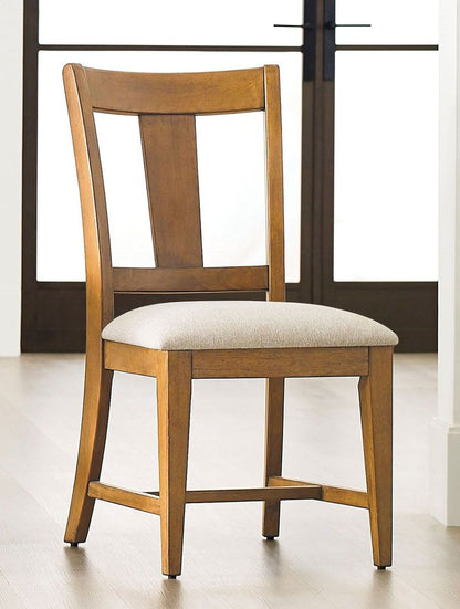 Kincaid Furniture - Kafe Cappuccino Splat Back Chair - Set of 2 - 317-636C view 2