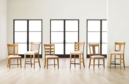 Kincaid Furniture - Kafe Cappuccino Tall Splat Back Chair - Set of 2 - 317-691C view 6