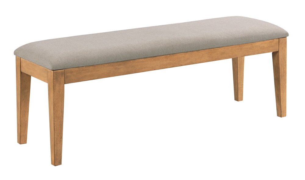 Kincaid Furniture - Kafe Cappuccino Upholstered Dining Bench - 317-480C view 1