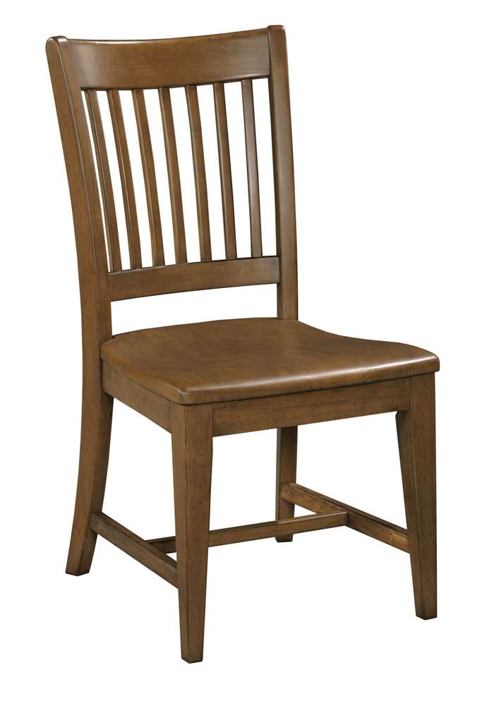 Kincaid Furniture - Kafe Rake Back Chair, Latte - 317-638L view 1