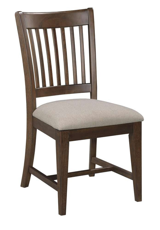 Kincaid Furniture - Kafe Rake Back Chair, Mocha - 317-638M view 1