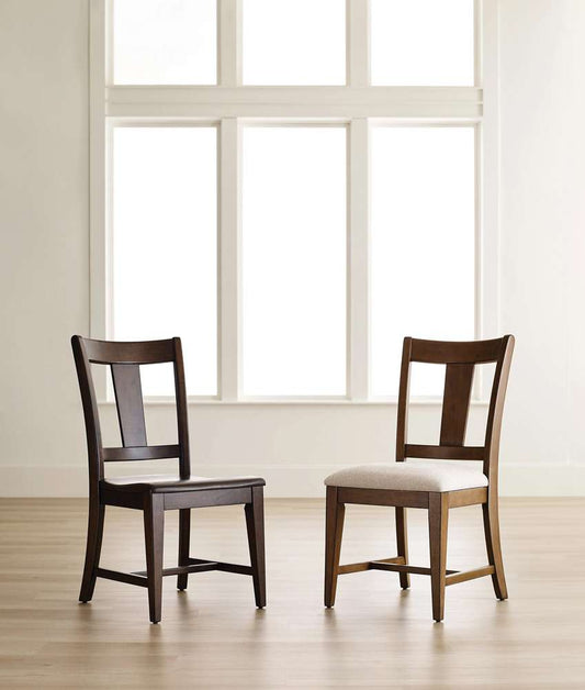 Kincaid Furniture - Kafe Splat Back Chair, Latte - 317-636L view 2