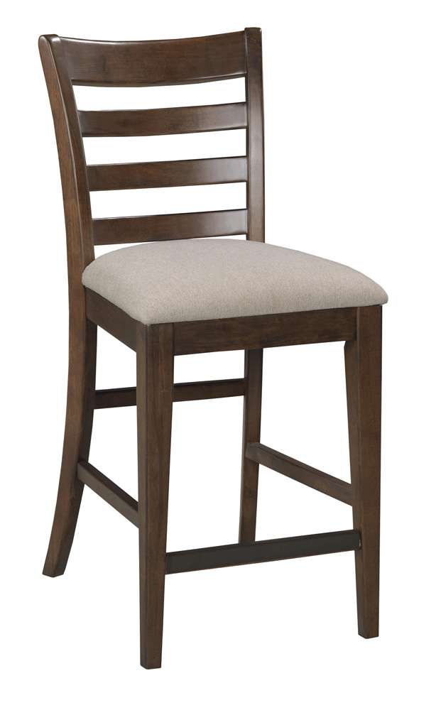 Kincaid Furniture - Kafe Tall Ladderback Chair, Mocha - 317-692M view 1