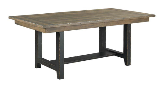 Kincaid Furniture - Mill House 74in Webb Trestle Table - 860-744_CLOSEOUT-KC veiw 1