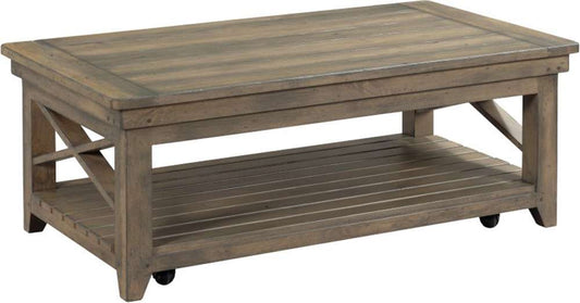 Kincaid Furniture - Mill House Soots Coffee Table - 860-910_CLOSEOUT-KC veiw 1