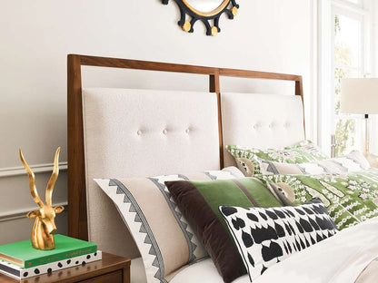 Kincaid Furniture - Monogram Walnut 6/0 Pinehurst Upholstered California King Bed Package - 315-318P veiw 3