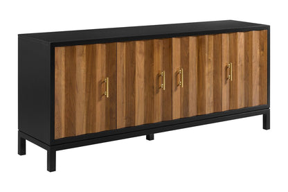 Kincaid Furniture - Monogram Walnut And Black Monogram Console - 315-586B view 1