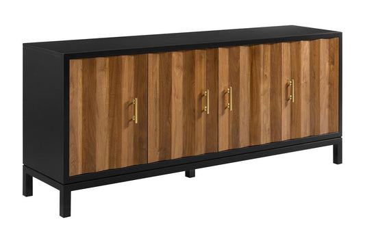 Kincaid Furniture - Monogram Walnut And Black Monogram Console - 315-586B view 1