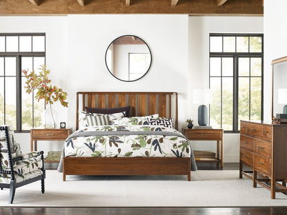 Kincaid Furniture - Monogram Walnut Ashburn King Panel Bed - 315-306P view 4