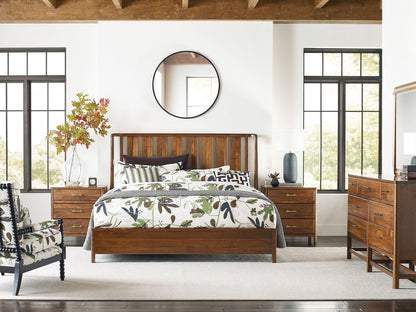 Kincaid Furniture - Monogram Walnut Ashburn King Panel Bed - 315-306P view 5