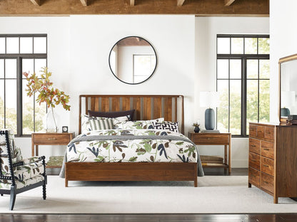 Kincaid Furniture - Monogram Walnut Ashburn King Panel Bed - 315-306P view 6
