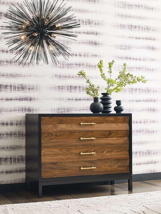Kincaid Furniture - Monogram Walnut Backbay Accent Chest - Black - 315-933B view 2
