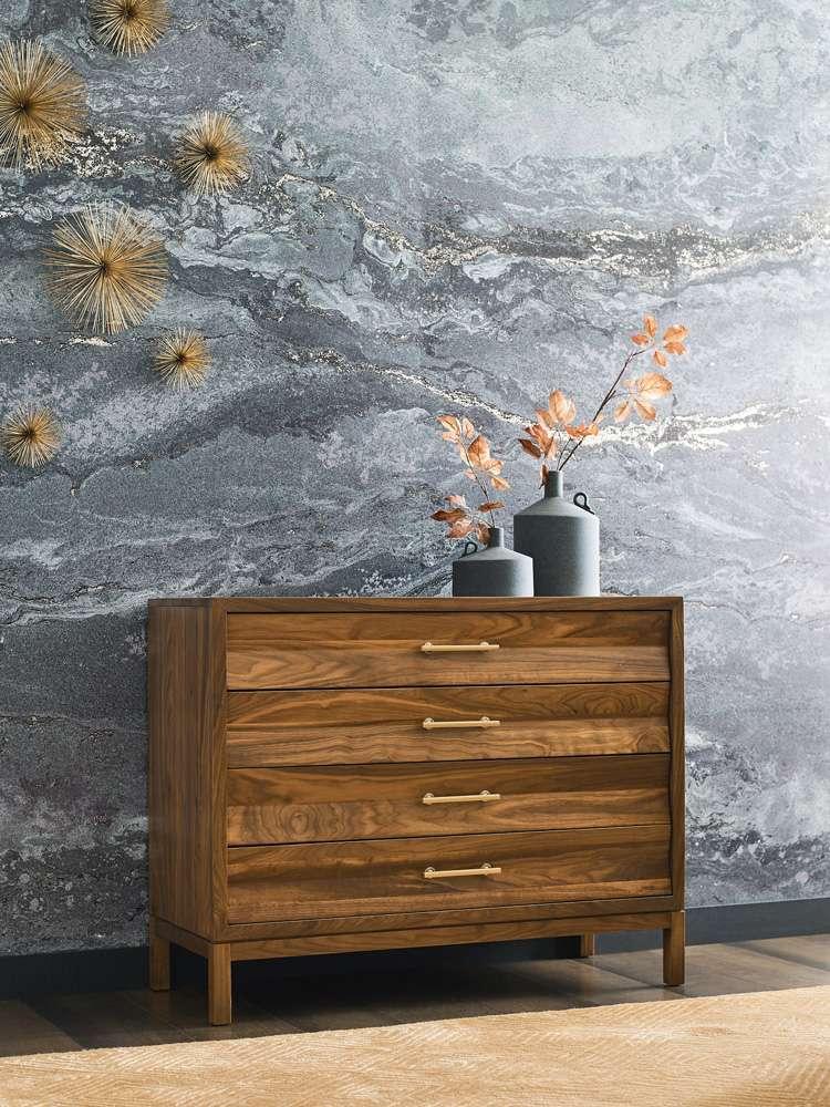 Kincaid Furniture - Monogram Walnut Backbay Accent Chest - Walnut - 315-933 view 2