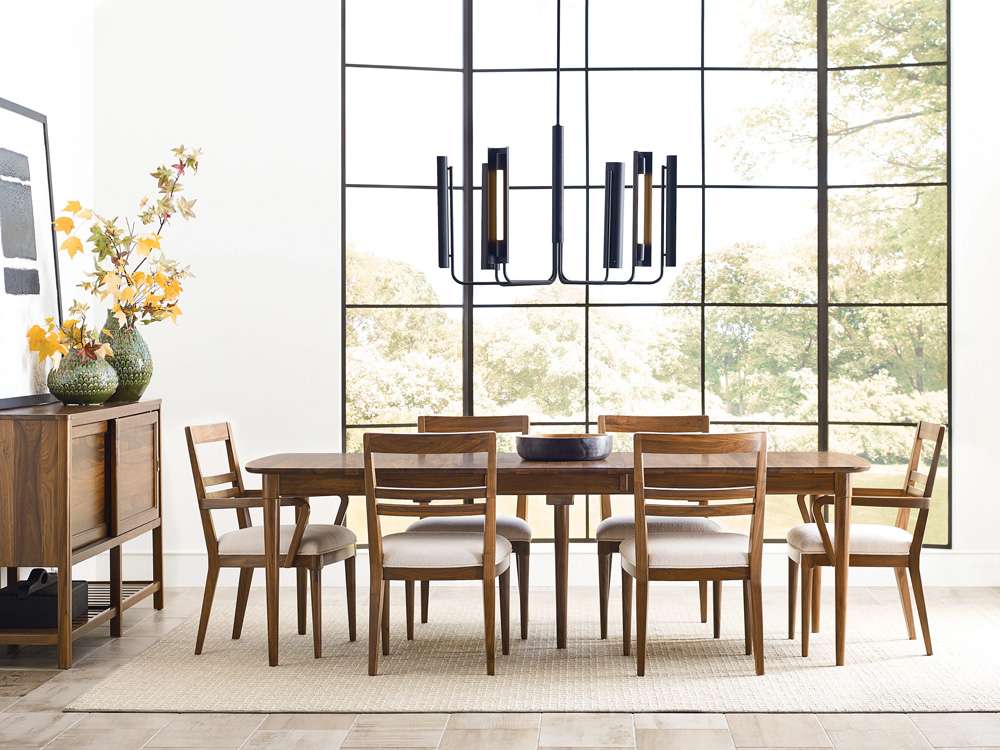 Kincaid Furniture - Monogram Walnut Clubhouse Arm Chair - 315-639 veiw 3