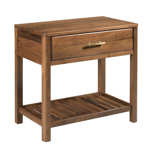 Kincaid Furniture - Monogram Walnut Highland Open Nightstand - 315-422 veiw 1